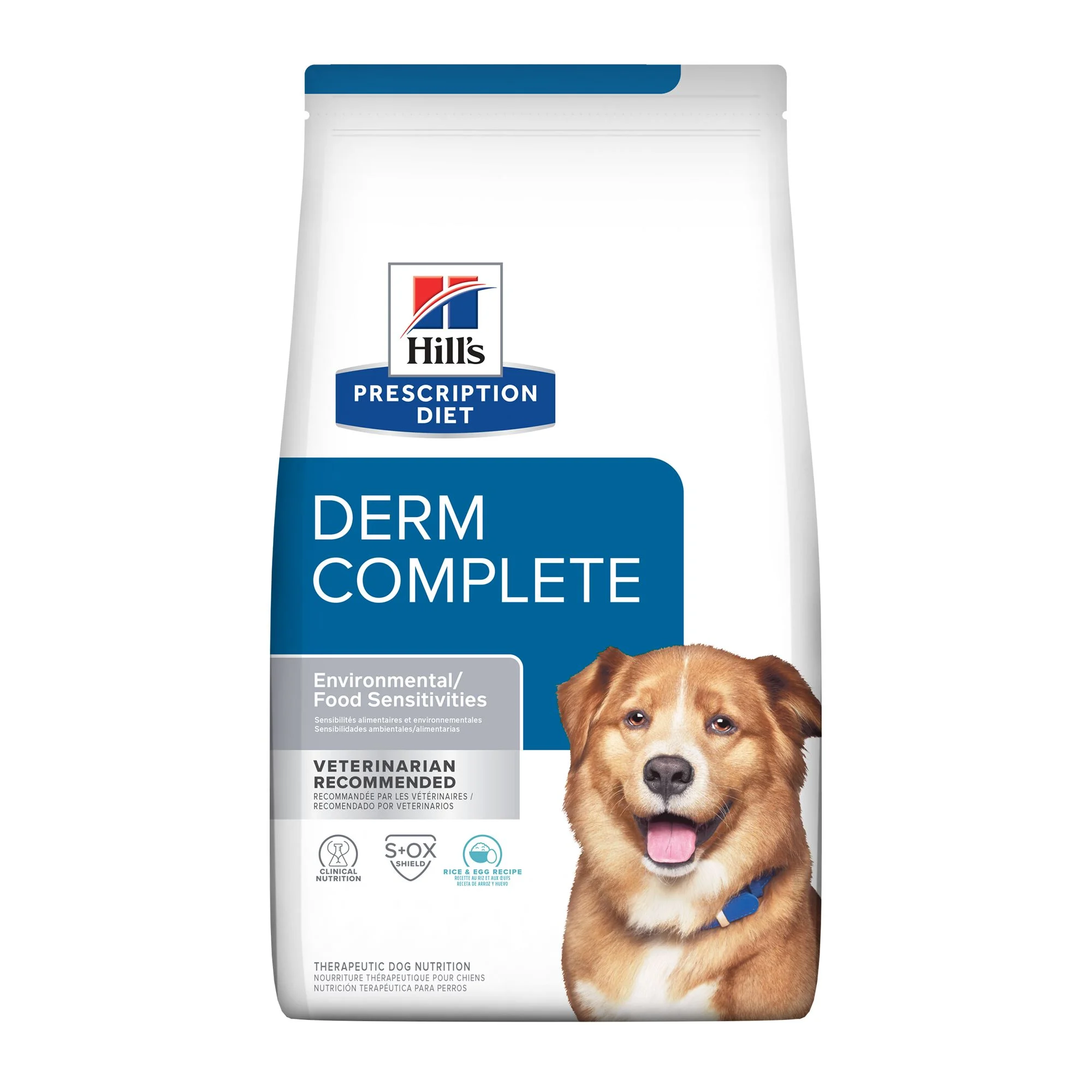 img_1761288821885_863_OxaWhaQpK.webp Hill's® Prescription Diet® Derm Complete Skin & Food Sensitivities Adult Dry Dog Food - Image 1