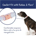 Top Paw® Cheetah Comfort Neoprene Dog Collar - Image 2