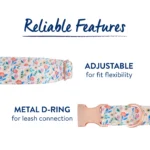 Top Paw® Wildflower Dog Collar - Image 3