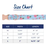 Top Paw® Blue Rose Dog Collar - Image 4