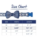 Top Paw® Plaid with Bow Tie Adjustable Dog Collar - Image 4