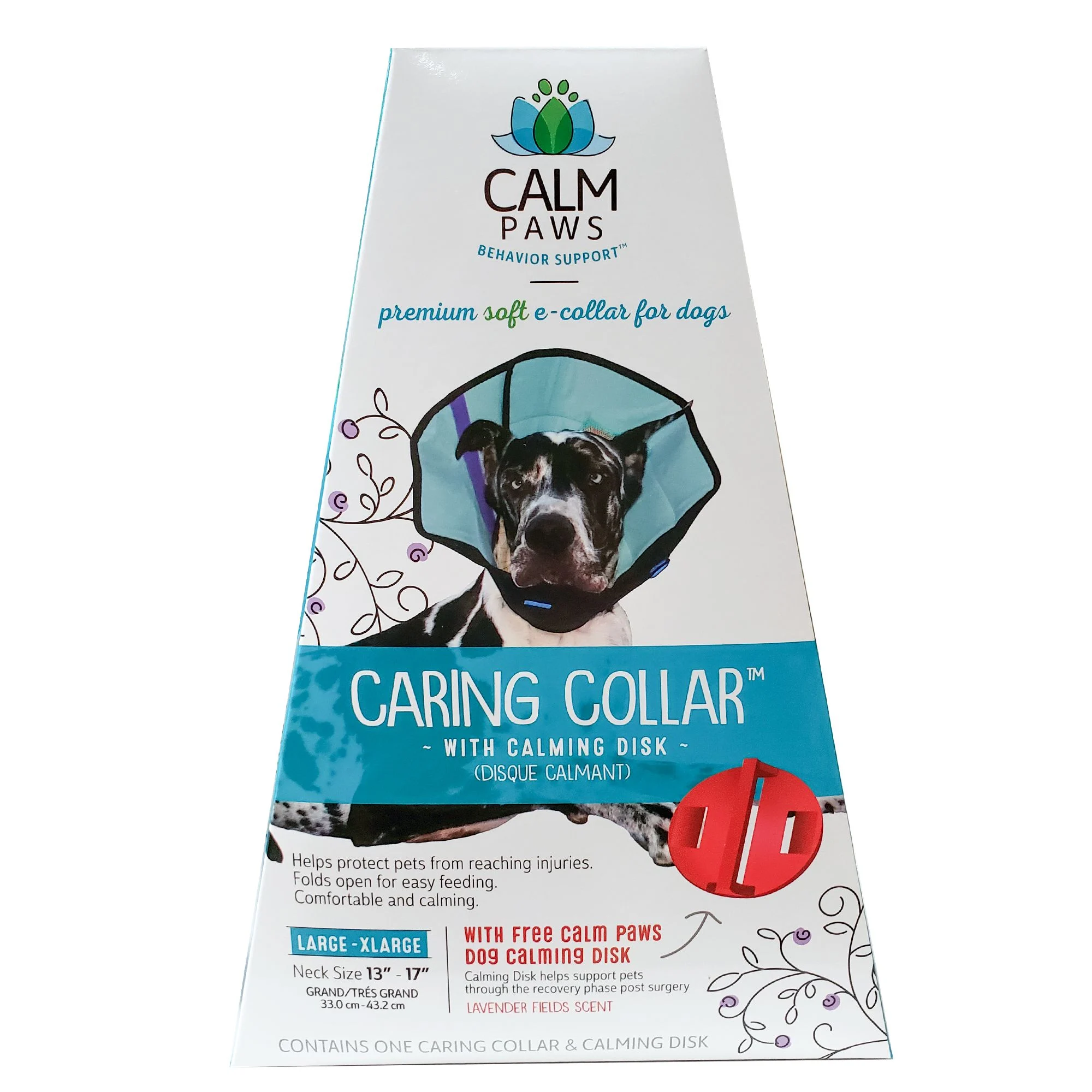 img_1761293793444_447_79hamxjyW.webp Calm Paws Behavior Supportâ„¢ Caring Dog Collar with Calming Gel Patch - Image 1