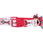 Merry & Bright® Bones Holiday Dog Collar - Image 4