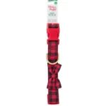 Merry & Bright® Gingham Holiday Dog Collar - Image 6
