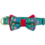 Merry & Bright® Trees Holiday Dog Collar - Image 3
