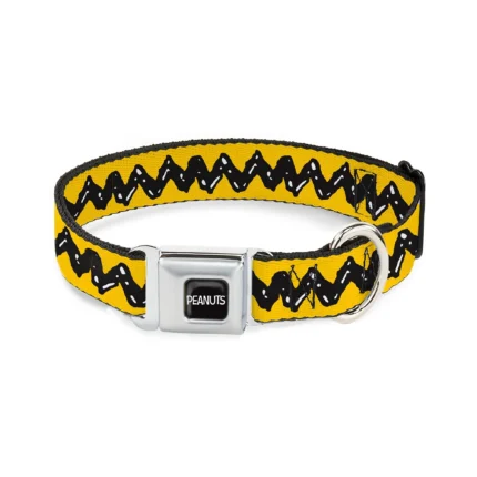 Buckle-Down Peanuts Seatbelt Dog Collar
