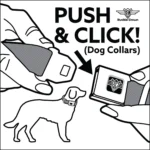 Buckle-Down Peanuts Snoopy Seatbelt Dog Collar - Image 4