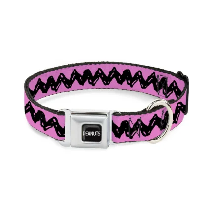 Buckle-Down Peanuts Seatbelt Dog Collar