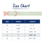 Top Paw® Green Leaves Dog Collar - Image 5
