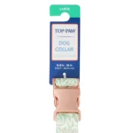 Top Paw® Green Leaves Dog Collar - Image 6