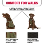 KONG® Reflective Waste Bag Dog Harness - Image 4
