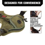 KONG® Reflective Waste Bag Dog Harness - Image 5