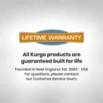 Kurgo® Direct to Seatbelt Tether Dogs Adjustable Orange & Black - Image 7