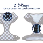 Top Paw® Checkered Comfort Dog Harness - Image 5
