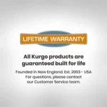 Kurgo® Dog Seat Belt Tether with Carabiner - Enhanced Strength Replacement Tether - Black & Silver - Image 4