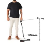 KONG® Shock Absorbing Hands-Free Dog Leash: 6-ft long - Image 2