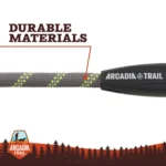 Arcadia Trail® Grey Reflective Multi-Use Rope Leash, 15 ft - Image 5
