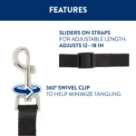 Top Paw® Double Coupler Dog Leash - Image 3