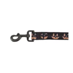 Thrills & Chills® LED Black Pumpkin Dog Leash 4' x 1" - Image 3