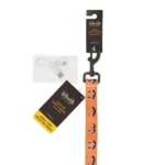Thrills & Chills® LED Orange Pumpkin Dog Leash 4' x 1" - Image 7