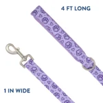 Top Paw® Paw Print Dog Leash - 4 Ft - Image 2