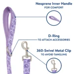 Top Paw® Paw Print Dog Leash - 4 Ft - Image 3
