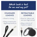 Top Paw® Paw Print Dog Leash - 4 Ft - Image 4