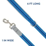 Top Paw® Reflective Dog Leash 6Ft x 1IN - Image 2