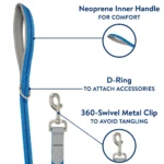 Top Paw® Reflective Dog Leash 6Ft x 1IN - Image 3