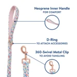 Top Paw® Wildflower Dog Leash - Image 3