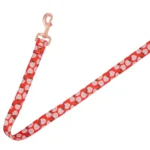 Top Paw® Strawberry Print Neoprene Dog Leash: 4-ft long, 1-in wide - Image 5