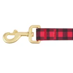 Merry & Bright® Gingham Holiday Dog Leash - Image 4
