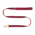 Merry & Bright® Gingham Holiday Dog Leash - Image 6