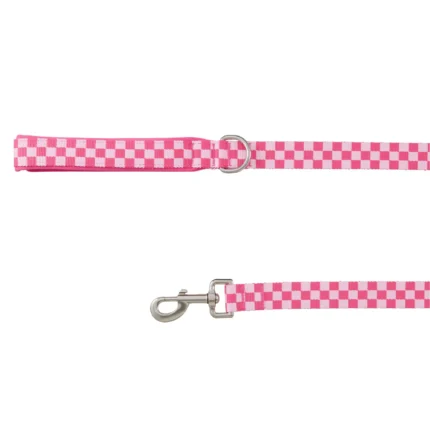 Top Paw® Checkered 4 Ft Padded Handle Leash