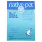 Native Pet GutWell Power Poop Probiotics Gut Health & Digestive Health for Dogs