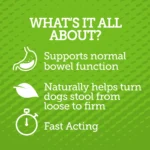 Vetality "Stop The Runs" 5g Chewables for Dogs - Probiotic & Degestive Supplement - 6 Count - Image 4