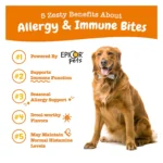 Zesty Paws Allergy & Immune Bites for Dogs - 90 Ct - Image 5