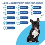 Zesty Paws Senior Advanced 11-in-1 Multivitamin Bites for Dogs - Chicken Flavored - 90 Count - Image 2