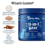 Zesty Paws Senior Advanced 11-in-1 Multivitamin Bites for Dogs - Chicken Flavored - 90 Count - Image 3