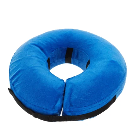 Dog MX™ Inflatable E-Collar for Post Surgery, Medication, Hot Spots & Wound Healing - Adjustab