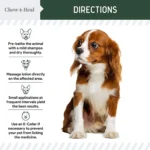 Chew + Heal Hydrocortisone Skin Lotion Anti-Itch First Aid Essential for Dogs - Image 3