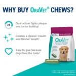 OraVet Dental Hygiene Chews for Dogs with Delmopinol - Dental Chews for Large Dogs Over 50 lbs - Image 4
