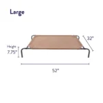 Top Paw® Indoor/Outdoor Elevated Dog Bed - Image 2
