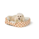 Thrills & Chills® Cuddler Pumpkin Paws Spooky Cuddler Bed - Orange, White & Green