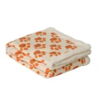 Thrills & Chills® Pumpkin Paws Cozy Throw Pet Blanket