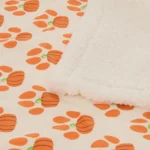 Thrills & Chills® Pumpkin Paws Cozy Throw Pet Blanket - Image 3