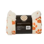 Thrills & Chills® Pumpkin Paws Cozy Throw Pet Blanket - Image 5