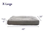 Top Paw® Orthopedic Memory Foam Quilt Mattress Dog Bed - Image 2