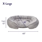 Top Paw® Orthopedic Lounger Dog Bed - Image 2