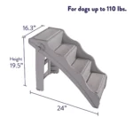 Top Paw® 4-Step Foldable Plastic Steps - Image 3
